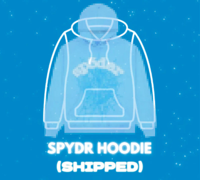 2 BLUE SPYDR Hoodies BULK ORDER (SHIPPED PRODUCT)